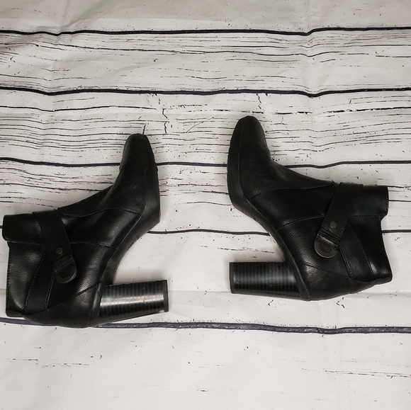 Geox Respira Italian Patent Black Boot Size 38 - Picture 4 of 11